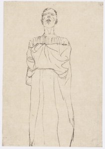 Man in Long Robe Facing Front